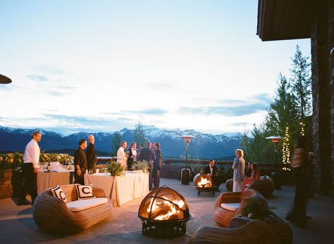 Modern Mountain Wedding, Cocktail Hour Decor, Cocktail Hour Music, Wyoming Mountains, Custom Mason Jars, Wyoming Weddings, Jackson Hole Wedding, Jackson Hole Wy, Outdoor Cocktail