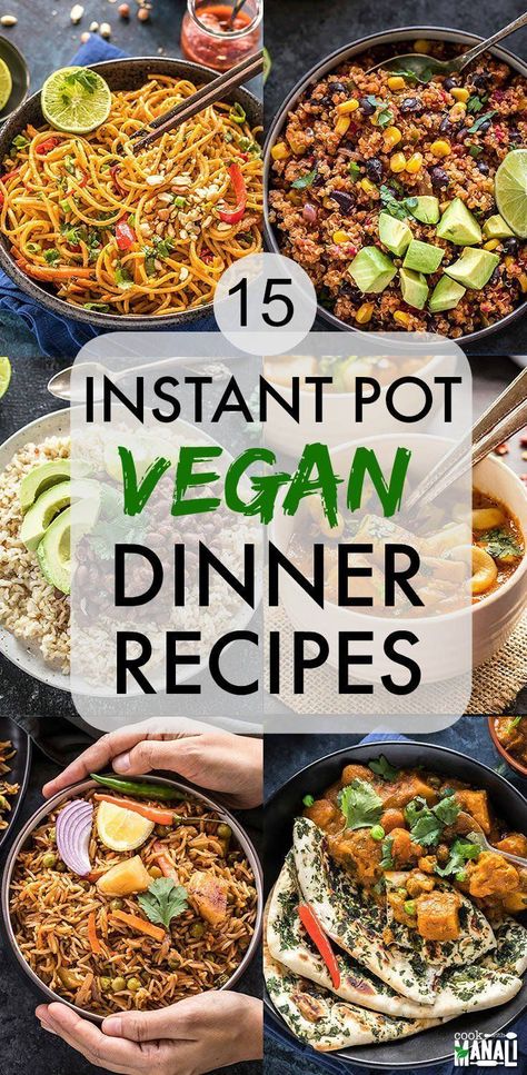 Vegan Diner, Pasti Fit, Instant Pot Dinner, Instant Pot Vegan, Vegan Instant Pot, Dinners Easy, Vegan Instant Pot Recipes, Pot Recipes Easy, Cake Vegan