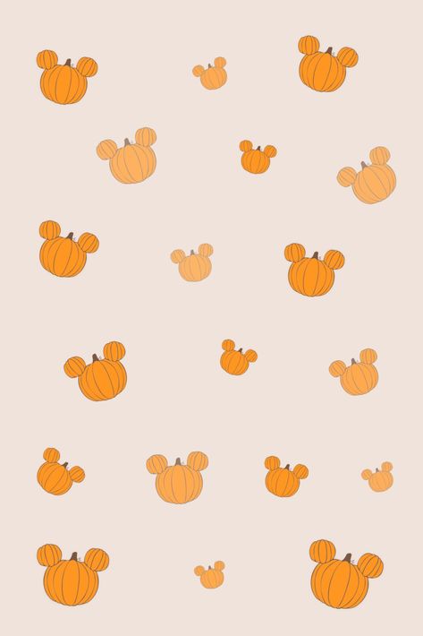 Pumkin Mickey Phone Wallpaper Disney Fall Wallpaper, Disney Fall, Fall Wallpaper, Halloween Wallpaper, The Shape, Pumpkins, Wallpapers, Iphone, Orange