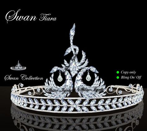 swan princess Swan Crown, Fantasy Crown, Swan Princess, Film Poster Design, Future Wedding Plans, Queen Dress, Dress Up Costumes, Disney Jewelry, Prince Charming