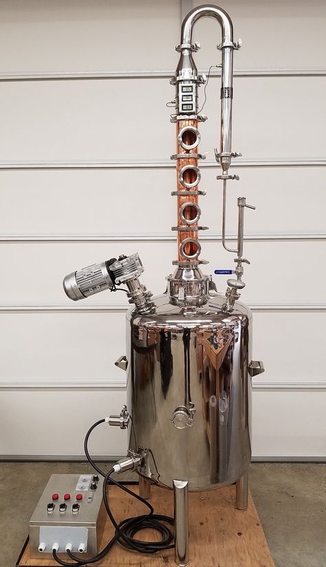 Flute Stills | High Quality Flute Distillation Columns | Olympic Distillers — Moonshine Stills and Micro Distillery Equipment Micro Distillery, Moonshine Still Kits, Alcohol Still, Copper Moonshine Still, Home Distilling, Distilling Equipment, How To Make Whiskey, Whiskey Still, Perforated Plate