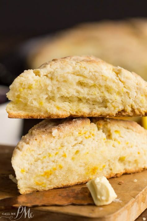 Mascarpone Cheese Scones have a subtle orange and butter flavor. The texture is soft and dense inside with flaky, crispy outside and corners. Recipes With Mascarpone, Recipes With Mascarpone Cheese, Mascarpone Recipes, Southern Breakfast, Cream Room, Cheese Scones, Scone Recipes, Mascarpone Cheese, Cheesy Recipes