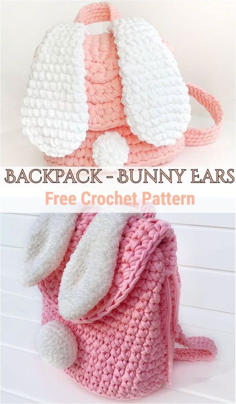 Crocheted Bags, Easy Knitting Projects, Crochet Geek, Beginners Crochet, Crochet Backpack, Crochet Easy, Crochet Blog, Diy Crochet Projects, Crochet Patterns For Beginners