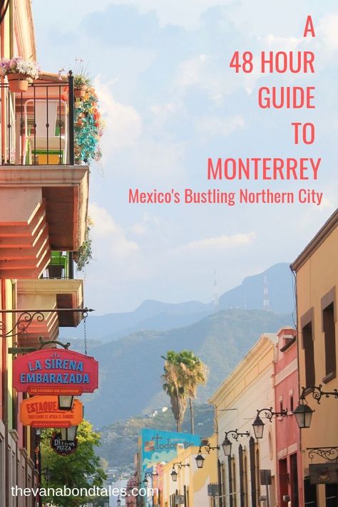 Wondering how to wander about Monterrey, Mexico? We have put together a guide on how to spend 48 hours in Mexico's wealthy northern city. Find out where to go, where to eat and more in our recent article!    Travel Mexico | Mexico Travel Tips | Monterrey Mexico | Monterrey Travel | Monterrey Mexico Travel   #monterrey #mexico #travelmexico #northernmexico #cityguide #travel #slowtravel #vanlife #walkingtour #cabrito #barrioantigua Mexico Tattoo Ideas, Monterey Mexico, Narcos Mexico, Mexico Tattoo, Mexico Beaches, Explore Mexico, Mexico Trip, Mexico Travel Guides, Mexico Travel Destinations