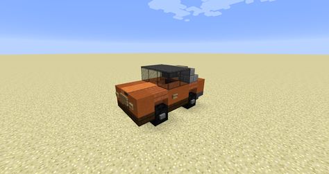 Minecraft Jeep Minecraft Car Design, Easy Minecraft House Designs, Car Minecraft, Minecraft Car, Easy Minecraft Houses, Tiny Cars, Minecraft House Designs, Minecraft Stuff, Minecraft House