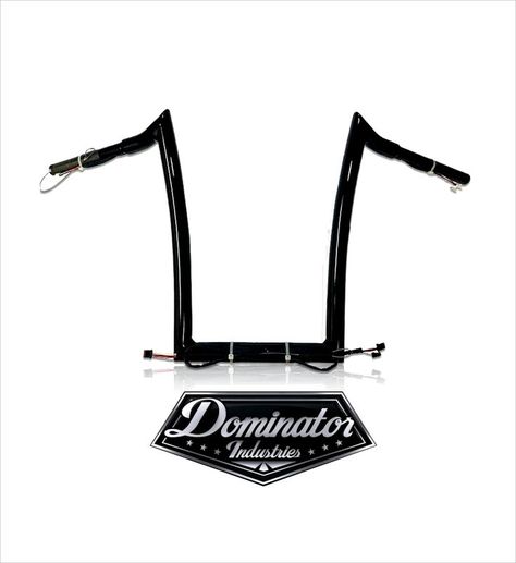 Dominator Industries Handlebars Compatible 2020 2015 Road King Harley Davidson, Breakout Harley Davidson, Ape Hanger Handlebars, Ape Hanger, Milwaukee Eight, Harley Fatboy, Ape Hangers, Road Glide Special, Harley Davidson Fatboy