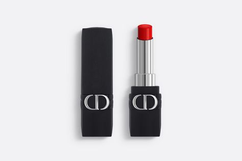 Rouge Dior Forever: the Transfer-Proof Lipstick by Dior | Dior US Christian Dior Perfume, Dior Rouge, Orange Lipstick, Dior Lipstick, Chinese Valentine's Day, Natural Hydration, Dior Forever, Dior Perfume, Bare Lip