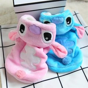 Stitch Dog Costume, Lilo And Stitch Merchandise, Angel Dog, Cute Small Dogs, Puppy Coats, Cute Dog Clothes, Dog Winter Clothes, Stitch Clothes, Stitch And Angel