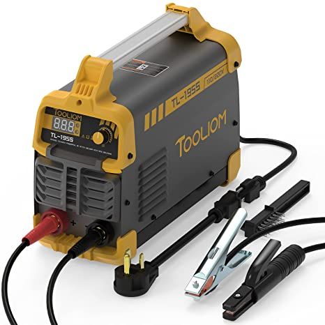 TOOLIOM 195A 110/220V Stick Welder ARC Welding Machine DC Inverter Welder Dual Voltage MMA Welder Digital Display - - Amazon.com Garage Wall Organizer, Portable Welding Machine, Tig Welding Machine, Inverter Welder, Arc Welding Machine, Garden Tool Organization, Welding Supplies, Arc Welders, Tig Welder