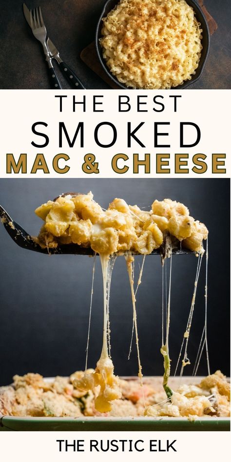 Mac And Cheese Smoker Recipe, Smoky Mac And Cheese Recipe, Smoked Cheddar Mac And Cheese, Smoked Salmon Mac And Cheese, Smokey Mac And Cheese Recipe, Smoked Bacon Mac And Cheese, Mac And Cheese On The Smoker, Best Creamy Mac And Cheese Recipe, Easy Smoked Mac And Cheese