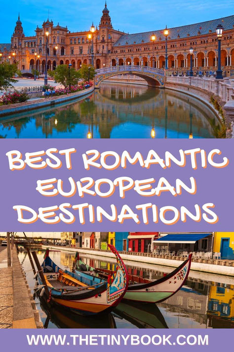 Are you in love and want to treat your other half to the best romantic trip in Europe? Do you want to ignite that fire in your relationship once more? Either way, this article is all you need to surprise your significant other with the most dreamy and exclusive vacations. Keep reading to discover the top romantic European destinations off the beaten path! Romantic European Destinations, Best European Vacations, Where To Go In Europe, European Destination, Travel In Europe, Trip To Europe, Honeymoon Ideas, European Destinations, European Vacation