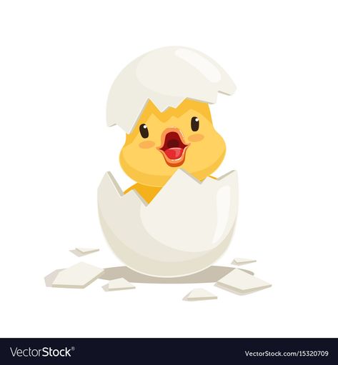 Tweety Bird Drawing, Egg Illustration, Diy Cake Topper Birthday, Egg Pictures, Chicken Drawing, Emoji Characters, Broken Egg, Mythical Creatures Fantasy, Happy Birthday Love Quotes