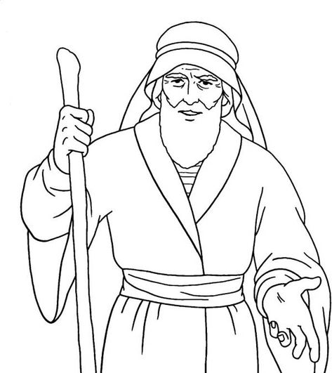 Awesome Drawing Of Moses Coloring Page : Color Luna Free Bible Coloring Pages, Bible Coloring Sheets, Cross Coloring Page, Sunday School Coloring Pages, Awesome Drawing, Bible Verse Coloring, Bible Images, Bible Coloring Pages, Bible Characters