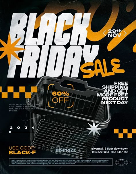 Check out the Black Friday Sale Flyer Template for your next club and party event. FreePSDFlyer.com is the best resource full of amazing Free PSD Flyer Templates for Photoshop! Create amazing flyer, poster or social media designs with our free templates. Photoshop Templates Free, Christmas Flyer Template, Black Friday Sale Flyer, Black Friday Flyer, Black Friday Poster, Free Psd Flyer Templates, Poster Template Free, Planning An Event, Flyer Free