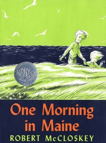 One Morning in Maine. A classic story. More than just another book about losing that first tooth. Robert Mccloskey, Make Way For Ducklings, Childrens Books Illustrations, Summer Reading Lists, Childhood Books, Children's Literature, Summer Reading, Book Set, Great Books