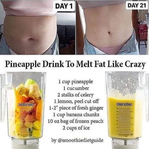 Pineapple Drink, Pineapple Drinks, Easy Healthy Smoothies, Baking Soda Beauty Uses, Healthy Drinks Smoothies, Healthy Juice Recipes, Diet Challenge, Good Smoothies, Healthy Drinks Recipes