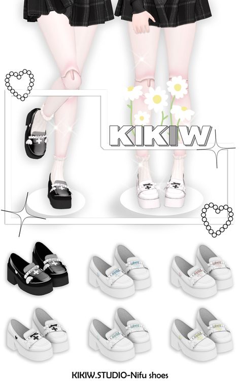 Preview.【Nifu shoes】 | KIKIW.STUDIO Sims4 Cc Sneakers, Sims 4 Legwarmers Cc, Sims 4 Cas Accessories, Sims 4 Shoe Clutter, Bunny Ears Sims 4 Cc, Sims 4 Cc Jirai Kei, Ts4cc Alpha, Sims4 Cc Clothing Female Shoes, Sims 4 Cc Finds Accessories