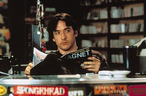 Episode 152 - A Conversation with John Cusack  "High Fidelity" movie still, 2000.  John Cusack as Rob Gordon.  On February 9, 2019, the Embassy Theater in Fort Wayne showed the film "High Fidelity" with John Cusack answering questions from the audience after the screening.  We were able to get an interview with Cusack in which we spoke about his career and the event. John Cusack, Ukraine Girls, John Malkovich, Black Comedy, High Fidelity, Record Store, Movies Showing, Actors & Actresses, Youtube Videos