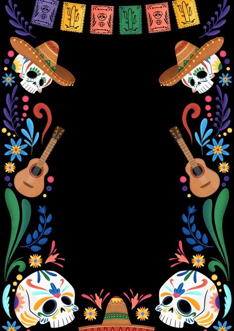 Mexican Background Wallpapers, Dia De Los Muertos Party Ideas, Pretty Phone Backgrounds, Dia De Los Muertos Decorations Ideas, Dead Pictures, Den Mrtvých, Mexican Culture Art, Space Artwork, Halloween Crafts Decorations