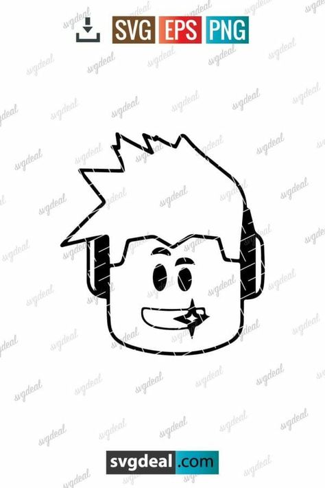 Roblox Face Svg Roblox Cricut Svg Free, Roblox Svg Free, Free Roblox Face, Roblox Svg, Roblox Png, Roblox Face, Roblox Download, Face Pictures, Graphic Inspiration