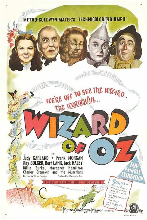 Movie Party Decorations, Jack Haley, Ray Bolger, Wizard Of Oz Movie, Margaret Hamilton, Vintage Films, Billie Burke, Wizard Of Oz 1939, Oz Movie