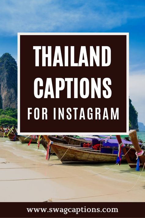 Best Thailand Captions and Quotes for Instagram in 2022 Thailand Instagram Captions, Thailand Captions Instagram, Thailand Instagram Pictures, Quotes Thailand, Food Captions Instagram, Travel Captions Instagram, Thailand Quote, Memories Caption, Singapore Shopping