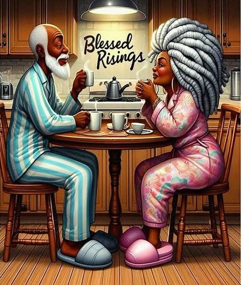 African American Inspirational Quotes, Black Love Artwork, Strong Black Woman Quotes, Story Images, African American Couples, Coffee Artwork, Good Morning Funny Pictures, Black Woman Artwork, Cartoon Character Tattoos