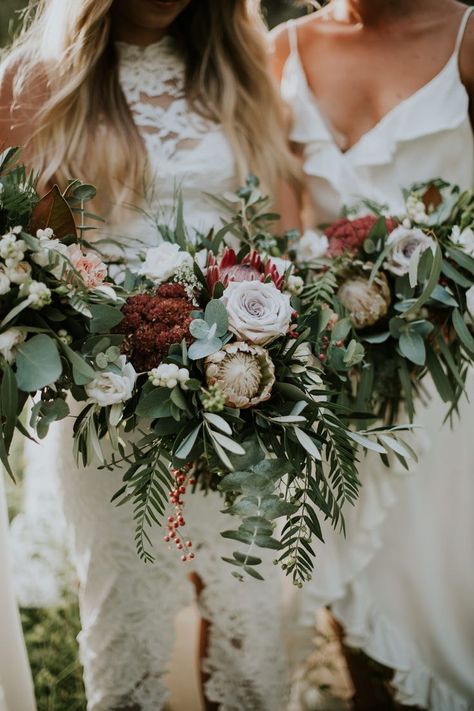 Australian Native Wedding, Wild Wedding Bouquet, Native Wedding, Flowers Australia, Wedding Bouquet Charms, Indian Wedding Favors, Flannel Flower, Australian Flowers, Floral Wedding Decorations