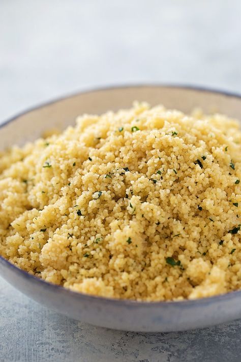 Perfect Cous Cous | lifemadesimplebakes.com Couscous Seasoning Recipes, Seasoned Couscous Recipes, How To Season Couscous, Couscous Seasoning, Seasoned Couscous, Simple Couscous Recipes, Moroccan Seasoning, Couscous Recipes, Cous Cous