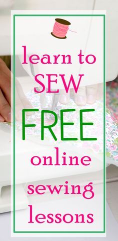 free online sewing classes for beginners, free online sewing classes, videos free online sewing patterns, free online quilting classes, learn to sew online Sewing Classes For Beginners, Sewing Patterns Free Beginner, Online Sewing Classes, Sewing Online, Trendy Sewing Patterns, Sewing Courses, Trendy Sewing, Techniques Couture, Sewing Class