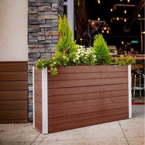 Box Planters With Storage, Wide Table Planter, Tall Planter Boxes, Big Planters, Outdoor Planter Boxes, Deck Planters, Rectangle Planters, Plastic Planter Boxes, Healing Garden