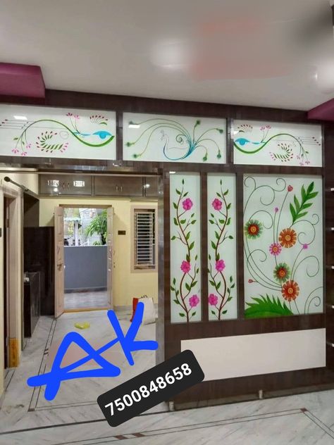 Nehru Bazar markapur Andhra Pradesh 523316 Glass Stairs Design, Safety Doors, Etching Designs, Glass Etching Designs, Frosted Glass Design, Glass Stairs, Door Design Images, Hall Interior Design, Door Glass Design