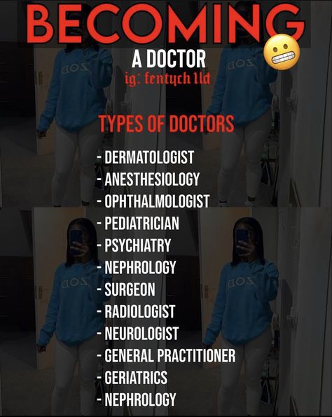 How To Become A Doctor, Become A Doctor, General Practitioner, Medical School Inspiration, Becoming A Doctor, Job Ideas, School Inspiration, Handmade Books, Psychiatry