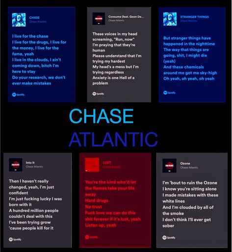 Ohmami Chase Atlantic Spotify, August Chase Atlantic, Chase Atlantic Playlist Names, Too Late Chase Atlantic, Chase Atlantic Bio Ideas, Music Chase Atlantic, Into It Chase Atlantic, Atlantic Group, Late Night Vibes