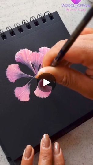 One stroke painting for you | By PermataFacebook Paint Leaves, Paint Pictures, Fabric Painting Techniques, Paint Techniques, Artwork Ideas, Diy Watercolor Painting, Diy Watercolor, Diy Crafts Room Decor, Pottery Classes