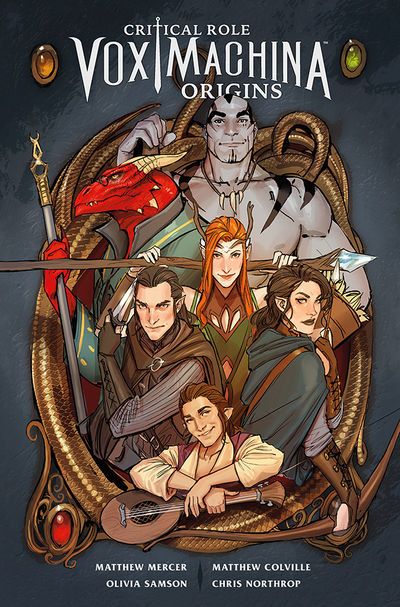 Vox Machina Origins, Critical Role Vox Machina, Matthew Mercer, Frank Miller, Vox Machina, Origin Story, Hero's Journey, Character Sketches, Dark Horse Comics