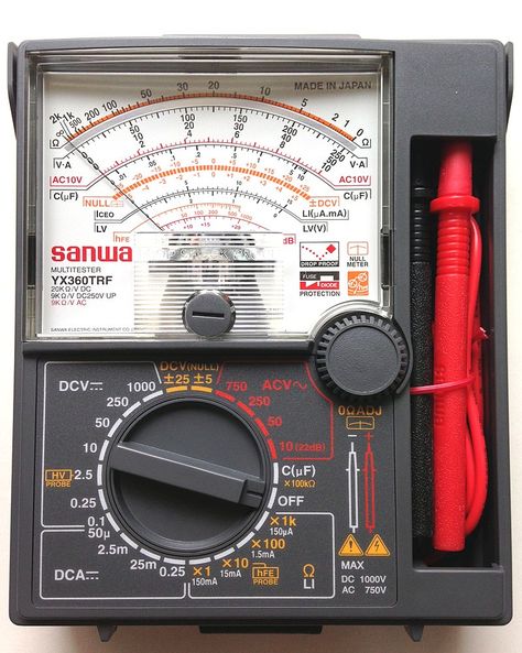 Analog Multimeter, Analog To Digital Converter, Reading Display, Basic Electrical Wiring, Digital Multimeter, Measuring Instrument, Electric House, Measurement Tools, Phone Repair