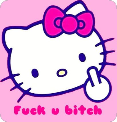 Hello kitting middle finger ,hello kitty flipping off , savage hello kitty Hello Kitty Funny Pfp, Hello Kitty Flipping Off, Flipping Off Wallpaper, Hello Kitty Laughing, Flip Off Finger, Long Middle Finger, Hello Kitty Emojis, Hello Kitty Middle Finger, Middle Finger Pfp