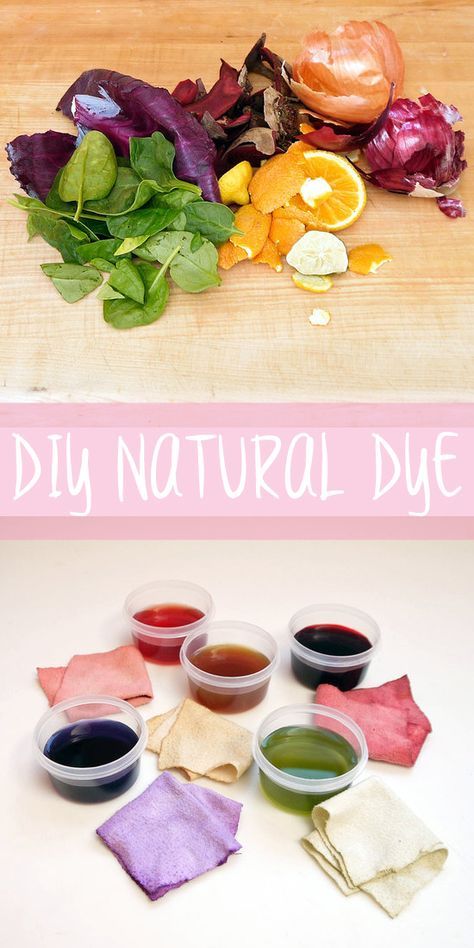 Use vegetables and fruits to make these nontoxic natural dyes that are safe for the skin. Diy Dye, Natural Dye Fabric, Eco Dyeing, Diy Case, Eco Printing, Plant Dyes, Dyeing Techniques, Nature Crafts, Diy Natural Products