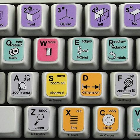 Amazon.com: New SOLIDWORKS Keyboard Stickers Shortcuts for Desktop, Laptop and Notebook : Electronics Laptop Keyboard Stickers, Apple Logic Pro, Keyboard Decal, Keyboard Stickers, Hp Chromebook, Notebook Computer, Laptop Keyboard, Lenovo Ideapad, Best Laptops