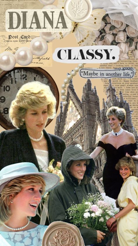 Princess Diana Daughter, Maybe In Another Life, In Another Life, Lady Diana, Princess Diana, Collage