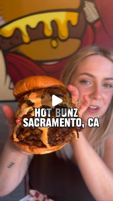 Janae | Sacramento Food & Lifestyle on Instagram: "Do you think you can take down a 10 patty smash burger? 🍔

📍Hot Bunz - 8251 Bruceville Rd Suite 150, Sacramento, CA 

@hotbunz__ is doing the smash burger game right! 🔥 Where the food looks so appealing and doesn’t compromise taste! 😋 

What we tried: 

✨10 patty smash burger - not advertised on the menu but you can order it! 
✨Mac attack 
✨Jalapeño Smash
✨filthy fries 

#sacramentofoodie #sacramentofood #californiafoodie #californiafood #sacramentorestaurants #smashburger" Sacramento Restaurants, California Food, Smash Burger, Food Lifestyle, On The Menu, The Menu, Sacramento, You Think, Mac