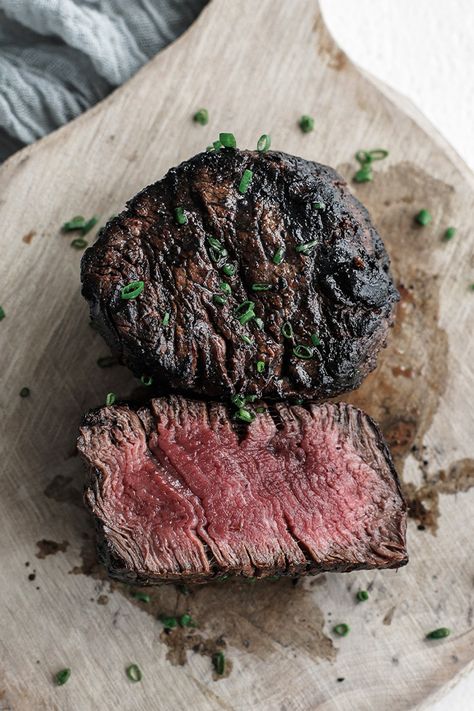 In this classic American recipe, this Pittsburgh-style black and Blue Steak is charred on a grill until dark on the outside while rare on the inside. Pittsburgh Style Steak, Black And Blue Steak, Blue Steak, Cowboy Steak, Beef Entrees, Chef Billy Parisi, Billy Parisi, Best Beef Recipes, Medium Well