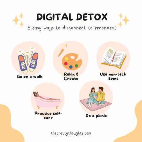 This method has become more and more popular as people are beginning to realize how technology has greatly impacted our lives and the way we think. Fundamentally, digital detox is disconnecting to reconnect. Here are 5 ways you can try! Self Care List, Ideas For Self Care, Hobbies For Adults, Apple Watch Fashion, Screen Free Activities, Building Self Esteem, Mindfulness Techniques, Vision Board Affirmations, Digital Detox