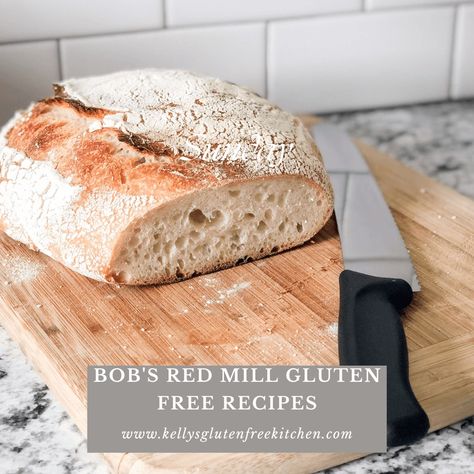 Gluten Free Banana Bread Bobs Red Mill, Bobs Red Mill Paleo Flour Recipes, Bobs Red Mill Gluten Free Recipes, Gluten Free Bread Flour Recipe, Gluten Free Hamburger Buns, Gluten Free Flour Recipe, Gluten Free Vegan Bread, Gluten Free Bread Machine, Gluten Free Sourdough Bread