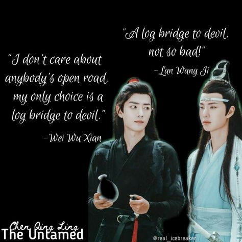 Wei Wuxian and Lan Wangji lines from The Untamed,One of the best Chinese bromance drama.YiZhan 🐰❤🦁 Yu Ziyuan And Wei Wuxian, Wei Ying Quotes, The Untamed Quotes Drama, Wei Wuxian Quotes, The Untamed Quotes, The Untamed Wangxian, Wei Wuxian And Lan Wangji, Untamed Wangxian, Bromance Drama