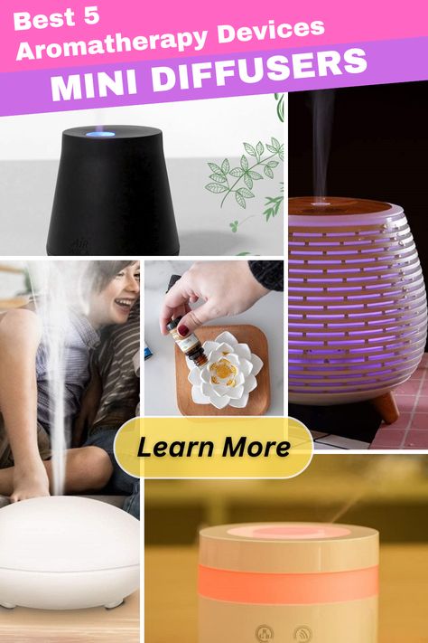 5 best mini diffusers Best Diffuser, Mini Diffuser, Best Essential Oils, Computer Keyboard, Aromatherapy, Keyboard, Essential Oils, Healing, Computer