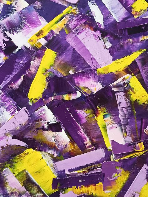 #Oilpainting #pinturaaloleo #color #abstract #abstracto #painting #lilac #yellow #magenta Purple And Yellow Abstract Painting, Blue Lilac, Yellow Abstract, Abstract Painting On Canvas, Color Abstract, Contemporary Abstract Painting, Wall Ideas, Painting On Canvas, Abstract Painting