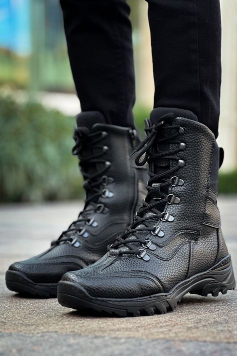 Tactical boots outfit