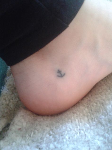 My little stick n poke anchor at my foot ♥ Anchor Stick And Poke, Stick N Poke Tattoo Ideas, Little Stick And Poke Tattoos, Stick N Poke Tattoos, Stick N Poke, Hand Doodles, Small Pretty Tattoos, Stick N Poke Tattoo, Poke Tattoo